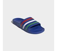 Badesandale ADIDAS SPORTSWEAR "AQUA ADILETTE", Damen, Gr. 43, bold blau, grün, ftwr weiß, Synthetik, Schuhe (83814927-43) bold blau, grün, ftwr weiß
