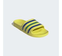 Badesandale ADIDAS SPORTSWEAR "AQUA ADILETTE", Herren, Gr. 47, bright gelb, bold blau, bold grün, Synthetik, Schuhe, Badelatschen, World Cup Nations Pack (65395646-47) bright gelb, bold blau, bold grü