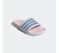 Badesandale ADIDAS SPORTSWEAR "COMFORT ADILETTE", Damen, Gr. 37, transparent (halo blau, blau spark metallic, clear pink), Synthetik, Schuhe (10645124-37) halo blau, blau spark metallic, clear pink