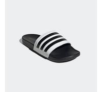 adidas Unisex Adilette Comfort Slides, Cloud White / Core Black / Core Black, 43 EU