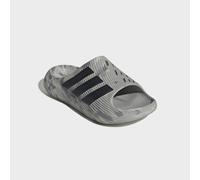 Badesandale ADIDAS SPORTSWEAR "PURECHILL SLIDES", Herren, Gr. 43, grau two, core schwarz, grau one, Synthetik, Schuhe, Badelatschen (22751762-43) grau two, core schwarz, grau one