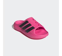 Badesandale ADIDAS SPORTSWEAR "PURECHILL SLIDES", Herren, Gr. 44,5, lucid pink, core schwarz, core schwarz, Synthetik, Schuhe, Badelatschen (61632964-44,5) lucid pink, core schwarz, core schwarz