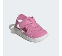 Badesandale ADIDAS SPORTSWEAR "WATER SANDAL 2 KIDS SANDALE", Mädchen, Gr. 21, bliss pink, ftwr weiß, clear pink, Synthetik, Schuhe, Badelatschen für Kinder (64892550-21) bliss pink, ftwr weiß, clear p