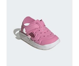 Badesandale ADIDAS SPORTSWEAR "WATER SANDAL 2 KIDS SANDALE", Mädchen, Gr. 26, bliss pink, ftwr weiß, clear pink, Synthetik, Schuhe, Badelatschen für Kinder (64892550-26) bliss pink, ftwr weiß, clear p