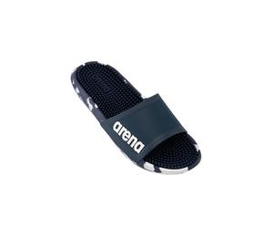 Badesandale ARENA "Marco Bi Badeschuhe", Damen, Gr. 41, blau (arena_blau), Obermaterial: 45% Polyester, 35% PVC, 20% Polyurethan, Schuhe, Badelatschen (22134539-41) arena_blau