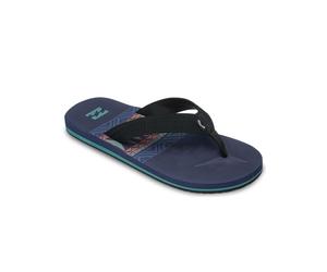 Badesandale BILLABONG "All Day Theme", Herren, Gr. 11 (44), charcoal grau, Obermaterial: 60% PU, 30% Polyester, 10% Baumwolle / Futter: 100% Polyester / Innensohle: 100% EVA / Zwischensohle: 100% EVA