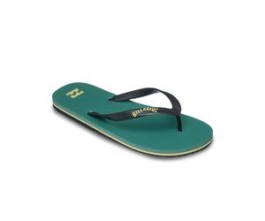 Badesandale BILLABONG "Tides Slice", Herren, Gr. 11 (44), emerald grün, Obermaterial: 100% SEBS / Innensohle: 38% EVA, 33% EVA, 29% Gummi / Außensohle: 38% EVA, 33% EVA, 29% Gummi., Schuhe (33174604-1