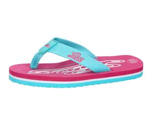 Badesandale LICO "Badesandale Flamenco", Mädchen, Gr. 37, blau, Textil, Schuhe (65881146-37) blau