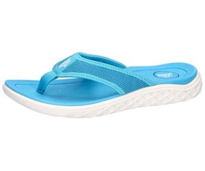 Badesandale LICO "Badesandale Linosa", Damen, Gr. 38, blau, Textil, Schuhe (55794169-38) blau