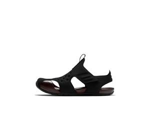 Badesandale NIKE SPORTSWEAR "Sunray Protect 2", Mädchen, Gr. 31, schwarz, weiß, Synthetik, Schuhe (76812536-31) schwarz, weiß
