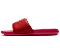 Badesandale NIKE SPORTSWEAR "VICTORI ONE SLIDE", Herren, Gr. 44, rot, Synthetik, Schuhe Schlappen Badelatschen Pantolette, Badelatschen (84178555-44) rot