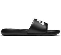 Badesandale NIKE SPORTSWEAR "VICTORI ONE SLIDE", Herren, Gr. 44, schwarz-weiß (schwarz, weiß), Synthetik, kontrastfarbene Details, unifarben, Schuhe Schlappen Badelatschen Pantolette, Badelatschen (25