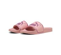 Badesandale PUMA "LEADCAT 20 BX", Herren, Gr. 38, rosy outlook, plum wine, Synthetik, bedruckt, Schuhe, gepolsterter Lederriemen, geformtes Fußbett (69114051-38) rosy outlook, plum wine