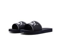 Badesandale PUMA "PURECAT 20", Herren, Gr. 42, weiß (new navy, puma weiß), Synthetik, unifarben, Schuhe, leicht profiliertes Laufsohlenprofil, Obermaterial aus Synthetik (98374736-42) new navy, puma w