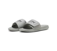 Badesandale PUMA "ROYALCAT COMFORT 2", Damen, Gr. 44,5, grau (gray echo, puma schwarz), Synthetik, unifarben, Schuhe, für Alltag und Freizeit, mit SOFTRIDE-Dämpfung, sportlicher Stil (13235304-44,5) g