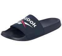 Badesandale REEBOK "RBK FULGERE SLIDE", Damen, Gr. 44,5, vecnav, weiß, vecrot, Synthetik, Schuhe (14437908-44,5) vecnav, weiß, vecrot