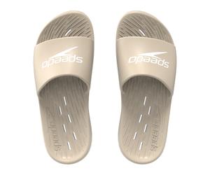 Badesandale SPEEDO "Speedo Slide AF", Damen, Gr. 38, beige (creme), Obermaterial: 100% EVA, unifarben, Schuhe (43629748-38) creme