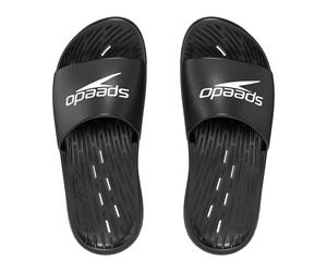 Badesandale SPEEDO "Speedo Slide AF", Damen, Gr. 38, schwarz, Obermaterial: 100% EVA, unifarben, Schuhe, sportlicher Stil, ohne Verschluss, leichtes Design (14782925-38) schwarz