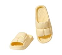 Badeschlappen Damen Herren Sommer Unisex Badeschuhe Home Slippers Badelatschen Gartenschuhe rutschfest Pantoffeln Indoor Hausschuhe Schlappen Strand Sandale Pantoletten Für Paare Strandschuhe