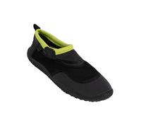 Badeschuh ARENA "ARENA WATERSHOES", Damen, Gr. 41, grau (schwarz_grau, li), Obermaterial: 60% Polyester, 38% Gummi, 2% Nylon, Schuhe Badeschuh (56302955-41) schwarz_grau, li