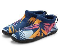 LASCANA Badeschuh Damen blau-orange Gr.42