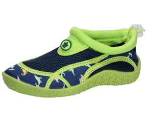 Badeschuh LICO "Badesandale Leyte", Jungen, Gr. 22, blau, Textil, Schuhe Badeschuh (51122466-22) blau