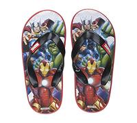Badeschuhe für Kinder Avengers - Schwarz - Größe 32/33 - Hochwertige Sohle aus 100% Gepresstem EVA - Badeschlappen für Kinder - Original Produkt in Spanien Designed