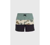 Badeshort Mix & Match Cali block 15" swim shorts Textilgröße: S beigefarbener venice beach