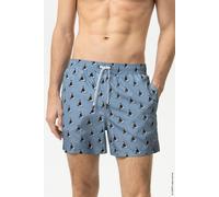 Badeshort Serie mey x LORIOT Central Lake blau M