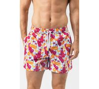 Badeshort Serie Popsicle Paradise Multicolor weiß XXL