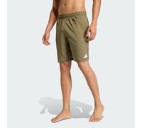Badeshorts, 8 Zoll Olive Strata / White XS