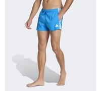 adidas Herren 3 Stripes Swim 3 Inch Swimwear, Bright Blue/White, S