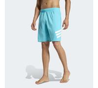 adidas 3 Stripes Swim Shorts 8 Inch lucid cyan-white (AEWW) 3XL