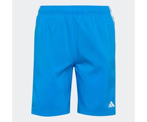 Badeshorts ADIDAS PERFORMANCE "3S SH Y", Jungen, Gr. 128, N-Gr, bright blau, weiß, Obermaterial: 100% Polyester. Innenslip: 100% Polyester, Badehosen Badeshorts (83749623-128) bright blau, weiß
