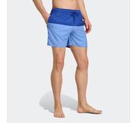 Badeshorts ADIDAS PERFORMANCE "CB SH 5INCH", Herren, Gr. 3XL, N-Gr, blau (semi lucid blau, blau fusion), Obermaterial: 100% Polyester, Badehosen Badeshorts (95066552-XXXL) semi lucid blau, blau fusion