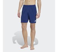 Badeshorts ADIDAS PERFORMANCE "ESS SH 8IN", Herren, Gr. M, N-Gr, blau (dunkelblau), Obermaterial: 100% Polyester, Badehosen Badeshorts (16235447-M) dunkelblau