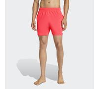 Badeshorts ADIDAS PERFORMANCE "SWIM 5-INCH", Herren, Gr. 3XL, N-Gr, lucid rot, weiß, Obermaterial: 100% Polyester, Badehosen Badeshorts (47818701-XXXL) lucid rot, weiß