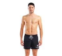 Badeshorts ARENA "M ARENA GRAPHIC BEACH SHORT", Herren, Gr. XXL, N-Gr, schwarz, Obermaterial: 100% Nylon, Badehosen Badeshorts (77120833-XXL) schwarz