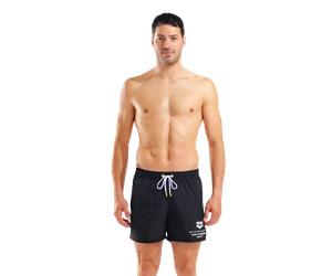 Badeshorts ARENA "M ARENA GRAPHIC BEACH SHORT", Herren, Gr. XXL, N-Gr, schwarz, Obermaterial: 100% Nylon, Badehosen Badeshorts (77120833-XXL) schwarz