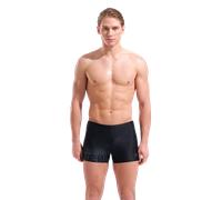 Badeshorts ARENA "M ARENA PLAYFUL SWIM SHORT", Herren, Gr. 5, N-Gr, schwarz (schwarz, asphalt), Obermaterial: 80% Polyamid, 20% Elasthan, Badehosen Badeshorts, mit Stretchmaterial (51419459-5) schwarz