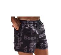 Badeshorts BENCH., Herren, Gr. XL (54/56), Kurz, schwarz (schwarz (kurzgröße)), Microfaser, Polyester, bedruckt, Badehosen Badeshorts, kurze oder lange Form (772154-XL) schwarz (kurzgröße)