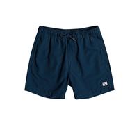 Badeshorts BILLABONG "All Day Layback", Kinder, Gr. XS, blau (navy), Obermaterial:100% Polyester., Badehosen Badeshorts (26176536-XS) navy