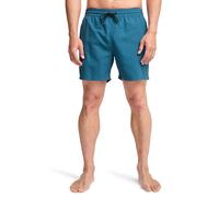 Badeshorts BILLABONG "ALL DAY LB", Herren, Gr. S, N-Gr, blau (real teal), Web, Obermaterial: 100% Polyester, Badehosen Badeshorts, mit seitlichen Eingrifftaschen, unifarben (94782930-S) real teal