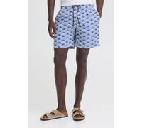 Badeshorts BLEND "BHRadcliff Retro", Herren, Gr. M, US-Größen, dazzling blau, 100% Polyester, Badehosen Badeshorts, Modische Badehose mit All-Over Muster (21366068-M) dazzling blau
