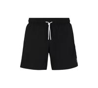 Badeshorts BOSS "Badeshorts Iconic", Herren, Gr. XXL, N-Gr, schwarz, Obermaterial: 100% Polyester PES. Futter: 100% Polyester PES., Badehosen Badeshorts (41366942-XXL) schwarz