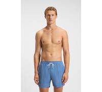 BOSS Bedruckte Badeshorts mit Logo-Aufnäher - Style Vibe, 50518968 Blau M