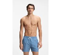 Badeshorts BOSS "Vibe", Herren, Gr. XXL, N-Gr, light, pastel blau 458, Microfaser, Obermaterial: 100% Polyester, Badehosen Badeshorts, mit Allover-Druck (40387261-XXL) light, pastel blau 458