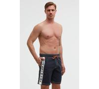 Badeshorts CAMP DAVID, Herren, Gr. 3XL, Normalgrößen, blau, Polyamid, bedruckt, Badehosen Badeshorts, mit Innenhose (14955900-XXXL) blau
