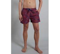 Badeshorts CECEBA, Herren, Gr. 4 (S), N-Gr, bunt (rot, dunkelblau, allover), Obermaterial: 100% Polyester. Innenslip: 100% Polyester, gemustert, Badehosen Badeshorts, mit tollem Print für warme Sommer