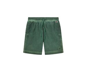 Badeshorts CHAMPION "5-inch Men's swim shorts", Herren, Gr. M, N-Gr, grün (foli), Web, Polyamid, ausgewaschen, unifarben, Badehosen Badeshorts, sportliche Schnittform, leichtes, schnelltrocknendes Mat